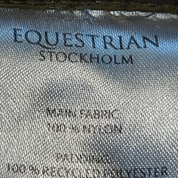 EQUESTRIAN STOCKHOLM LIGHTWEIGHT PERFORMANCE NYLON PUFFER JACKET in BRONZE - S - Picture 13 of 14